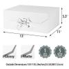 GoooodGift White Large Gift Box 13x11x5.3 Inches,Gift Box with Lid Magnetic Closure, Christmas, Rectangle Collapsible Gift Boxes for men shoes (Glossy White) view 3