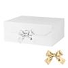 GoooodGift White Large Gift Box 13x11x5.3 Inches,Gift Box with Lid Magnetic Closure, Christmas,Rectangle Collapsible Gift Boxes for men shoes (Matte White) view 1