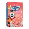 Frosted Flakes Breakfast Cereal, 8 Vitamins and Minerals, Kids Snacks, Strawberry Milkshake, 13.2oz Box (1 Box) view 1