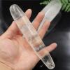 18cm Natural Clear Quartz Crystal Wand Hand Carved Massage Stick Gemstone Yoni Wand,18-3cm view 1