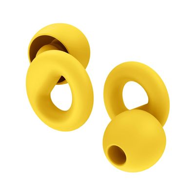 Noise Canceling Earplugs for Sleep and Concentration New Flexible Earplugs for Better Attenuation2 Pair Reusable Deal for Side Sleepers &Noise Sensitive Person 27dB Noise CancellationYellow