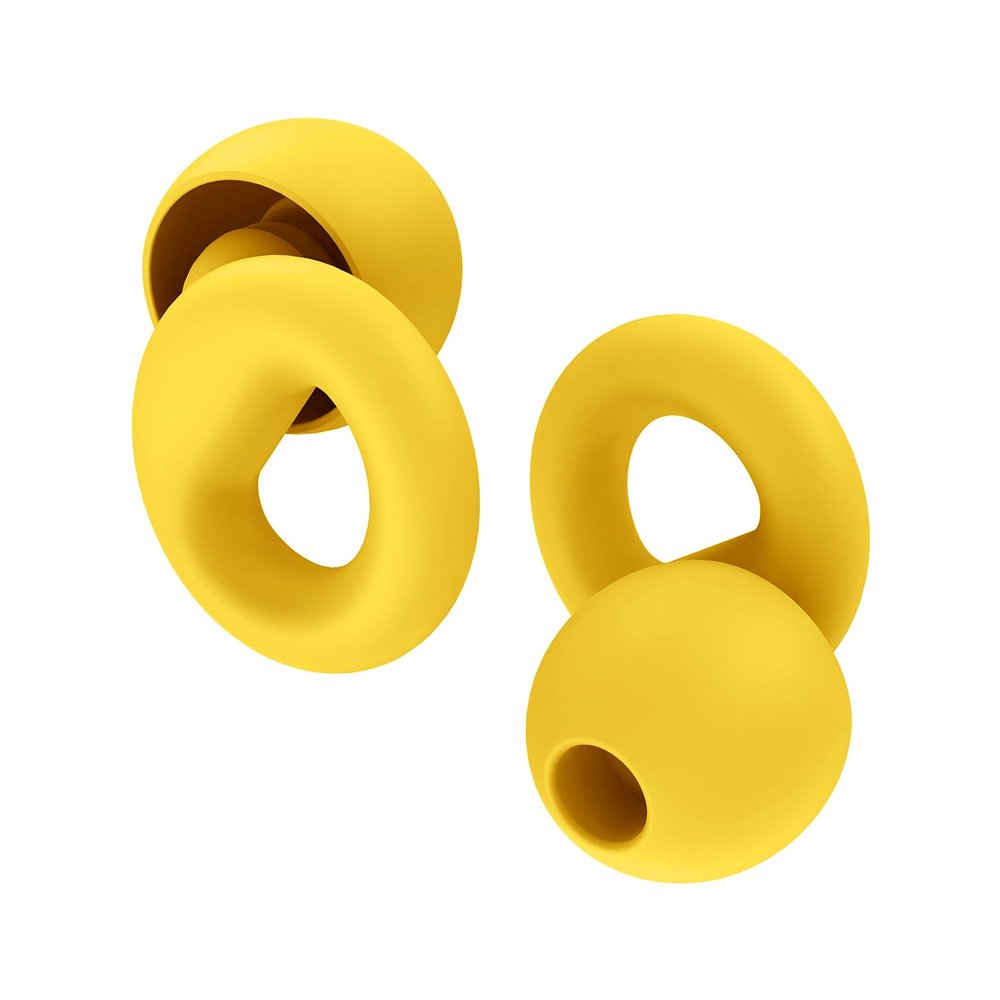 Noise Canceling Earplugs for Sleep and Concentration New Flexible Earplugs for Better Attenuation2 Pair Reusable Deal for Side Sleepers &Noise Sensitive Person  27dB Noise CancellationYellow