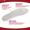 Hight Elastic Comfot Insoles, Shock Absorption and Cushioning Orthotic InsolesDaily Walking, Running Insole (Men 7.5/ Women 8.5) view 2