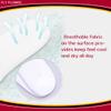 Hight Elastic Comfot Insoles, Shock Absorption and Cushioning Orthotic InsolesDaily Walking, Running Insole (Men 7.5/ Women 8.5) view 3