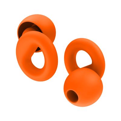 Noise Canceling Earplugs for Sleep and Concentration New Flexible Earplugs for Better Attenuation2 Pair Reusable Deal for Side Sleepers &Noise Sensitive Person 27dB Noise CancellationOrange
