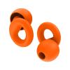 Noise Canceling Earplugs for Sleep and Concentration New Flexible Earplugs for Better Attenuation2 Pair Reusable Deal for Side Sleepers &Noise Sensitive Person  27dB Noise CancellationOrange view 1
