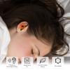 Noise Canceling Earplugs for Sleep and Concentration New Flexible Earplugs for Better Attenuation2 Pair Reusable Deal for Side Sleepers &Noise Sensitive Person  27dB Noise CancellationOrange view 3