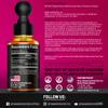 Liquid Iron Supplement for Women & Men with Vitamin B12 5000mcg - Free Blood Builder for Anemia - Liquid Vitamin B12 Drops for Adults with MCT Oil, Natural Grape Flavor, 2 Fl Oz view 3
