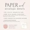 Hello Love Goods Pink and Yellow Floral Sympathy Thank You Cards, 5.25x5.25 Flat Square Thank You Cards, Personalized Funeral Note Cards with Envelopes view 3