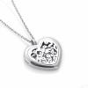 BIAIHQIE Heart Diffuser Essential Oil Perfume Pendant Necklace Pads As Gift view 1