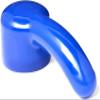 GURECOD 2 Pack Massager Attachment Accessories Massage Attachments Accessory Silicone (Blue/2pcs) view 4