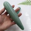 18cm Natural Green Crystal Wand Hand Carved Massage Stick Crystal Gemstone Yoni Wand,18-4cm view 1