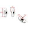 Glasses Nose Pads 2 Pairs Plug-in Insert Sunglasses Nose Pads Nose Pieces Clear Eyeglass Sunglasses Nose Pads Soft Silicone Glasses Nose Pieces view 3
