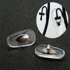 Glasses Nose Pads 2 Pairs Plug-in Insert Sunglasses Nose Pads Nose Pieces Clear Eyeglass Sunglasses Nose Pads Soft Silicone Glasses Nose Pieces view 4
