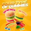 eFrutti Gummy Candy Variety Pack  Sweet & Sour Fresh Gummies with Burgers, Mini Burgers, Pizza and Hot Dog Tangy Fruity Gummi Candy for Kids, Home, Office Gifts, Birthday  50 Peices view 2
