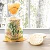 Deli Pop Grain Cakes 12 Bags | Chickpea Flavor | 15 cakes per bag | Multigrain, Natural Vegan | Sugar Free Korean Snack | Low Calorie, Low Fat, Gluten Free Ingredients (Chickpea) view 1