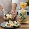 Deli Pop Grain Cakes 12 Bags | Chickpea Flavor | 15 cakes per bag | Multigrain, Natural Vegan | Sugar Free Korean Snack | Low Calorie, Low Fat, Gluten Free Ingredients (Chickpea) view 4