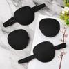 4pcs Eye Patches, Medical Eye Patches for Adults, Soft 3D Adjustable Lazy for Left & Right for Improving Weak Strabismus, Surgery Recovery Period (Black) view 3