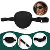 4pcs Eye Patches, Medical Eye Patches for Adults, Soft 3D Adjustable Lazy for Left & Right for Improving Weak Strabismus, Surgery Recovery Period (Black) view 4