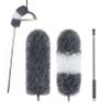 BOOMJOY Microfiber Feather Duster with 100 Inches Extendable Pole, 2 Pack Dusters for Cleaning Ceiling, Fan, Furniture view 1