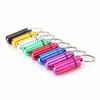 8Pcs Mini Pill Case Waterproof Pills Jewelry Secret Box Bottle Holder Aluminum Keychain Each Color 1Pcs Convenient and Practical view 1