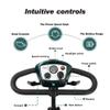 Folding Mobility Scooter for Seniors 4 Wheel Scooter for Adults Electric Medical Scooter Compact for Foldable in Boot Trunk for Traveling with Seniors (Metal Green) view 2
