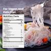Hethstia Shirataki Noodle, Konjac Noodles Pasta Spaghetti, Gluten-Free, Vegan, Keto Friendly, Low-Calorie, Low-Carb, Sugar-Free, 56.5 Oz (10 Packs), Low GI, Healthy Diet, Ready to Eat view 2