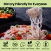 Hethstia Shirataki Noodle, Konjac Noodles Pasta Spaghetti, Gluten-Free, Vegan, Keto Friendly, Low-Calorie, Low-Carb, Sugar-Free, 56.5 Oz (10 Packs), Low GI, Healthy Diet, Ready to Eat view 3