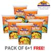 Rani Bhel Puri Cup (Spicy & Crunchy Indian Snack w/ mouth watering Indian Chutneys) 3.5oz (100g), Pack of 6+1 FREE ~ Ready to Eat | Vegan | NON-GMO | Indian Origin view 4