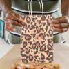 jojofuny 12pcs Creative Animal Pattern Paper Shopping Bags Handles Sturdy Tote Bags for Parties Festivals and Crafts for Storing Presents and Candy view 3