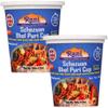 Rani Schezuan Bhel Puri Cup (Spicy & Crunchy Indian Snack w/ mouth watering Indian Chutneys) 3.5oz (100g), Pack of 2 ~ Ready to Eat | Vegan | NON-GMO | Indian Origin view 1