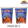 Rani Schezuan Bhel Puri Cup (Spicy & Crunchy Indian Snack w/ mouth watering Indian Chutneys) 3.5oz (100g), Pack of 2 ~ Ready to Eat | Vegan | NON-GMO | Indian Origin view 4