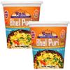 Rani Bhel Puri Cup (Spicy & Crunchy Indian Snack w/ mouth watering Indian Chutneys) 3.5oz (100g), Pack of 2 ~ Ready to Eat | Vegan | NON-GMO | Indian Origin view 1