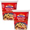 Rani Roasty Bhel Puri Cup (Spicy & Crunchy Indian Snack w/ mouth watering Indian Chutneys) 3.5oz (100g), Pack of 2 ~ Ready to Eat | Vegan | NON-GMO | Indian Origin view 1
