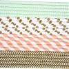 WHATON Pack Of 100 Paper Straws Colorful Paper Straws Paper Drinking Straws Disposable Straws For Birthday Wedding Baby Shower Celebration Accesories view 3
