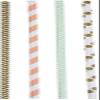 WHATON Pack Of 100 Paper Straws Colorful Paper Straws Paper Drinking Straws Disposable Straws For Birthday Wedding Baby Shower Celebration Accesories view 4