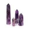 Aport Home Presents Amethyst Pencil Wand Dark Purple Faceted Reiki Chakra Meditation Therapy (3) #Aport-5926 view 2