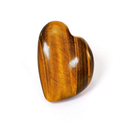 Aport Home Presents Tiger Eye Puffy Heart for Stone, Reiki, Gifts, Heart for, Heart Shape Stone Size 4 Cm Approx by #Aport-5953