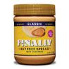 Classic Finally Nut Free Spread - Peanut Butter Alternative Without Nuts - Vegan, Top-9 Allergen-Free, Gluten-free, Dairy-Free, Soy-Free, Kosher - Made with USA-Grown Chickpeas - 11oz Jar view 1