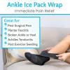 Arctic Flex Cold Therapy Sock - Reusable Ice Cooling Sock For Hot Feet, Heels & Ankles - Pain Relief For Swelling, Bunion, Plantar Fasciitis, Metatarsalgia, Chemotherapy & Diabetic Neuropathy view 3