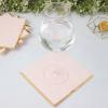 Efavormart 50 Pack | 2 Ply Soft Blush With Gold Foil Edge Party Paper Napkins, Dinner Cocktail Beverage Napkins view 2