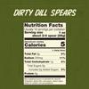 Wickles Pickles Dirty Dill Spears (6 Pack) - Hot Pickles - Kosher Dill Spears - Extra Dirty, Super Spicy, Wickedly Delicious (24 oz. Jars) view 2