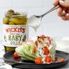 Wickles Pickles Dirty Dill Baby Dills (6 Pack) - Spicy Kosher Dill Pickles - Extra Dirty, Super Spicy, Wickedly Delicious Spicy Dill Pickles (24 oz. Jars) view 3