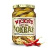 Wickles Pickles Dirty Dill Okra (6 Pack) - Dill Hot Pickled Okra - Extra Dirty, Super Spicy, Wickedly Delicious (16 oz. Jars) view 1