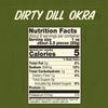 Wickles Pickles Dirty Dill Okra (6 Pack) - Dill Hot Pickled Okra - Extra Dirty, Super Spicy, Wickedly Delicious (16 oz. Jars) view 2