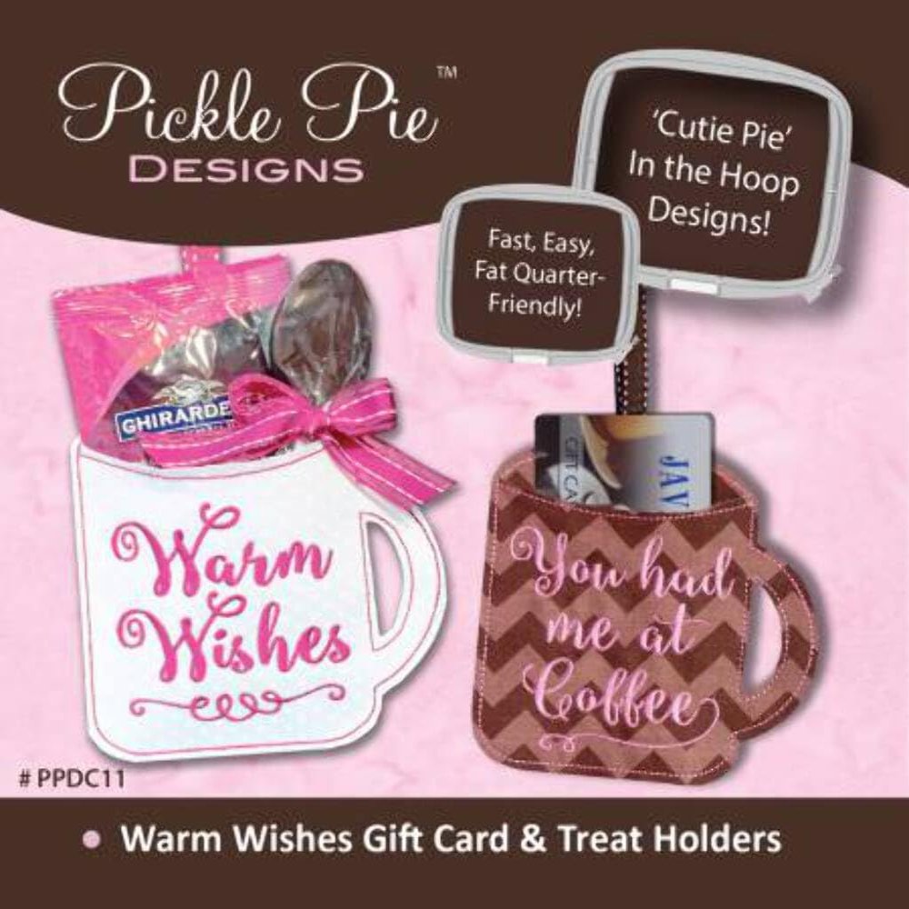 Warm Wishes Gift Card and Treat Holders Pattern