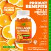 Collagen Peptides Gummies with Biotin, Vitamin C & E for Women & Men - Premium Hydrolyzed Collagen Type I & III for Hair, Skin & Nails Support - Gluten-Free, Non-GMO - 60 Gummies (30 Servings) view 3