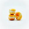 12 Pack| White Chocolate Marmalade Vegan Macaron view 1