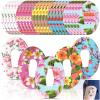 Panelee 25 Pcs Adhesive Patch Compatible with Dexcom Sweatproof Colorful Floral Variety Pre Cut Adhesive Tape, Glucose Monitor Protection (G6) view 1