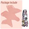 10 pack PU Leather Pink Gift Boxes, Small Party Favor Bag with Ribbon, Reusable Exquisite Candy Gift Boxes for Wedding Bridal Shower Baptism Baby Shower Birthday Party Decoration 5.11" x4.72" view 3